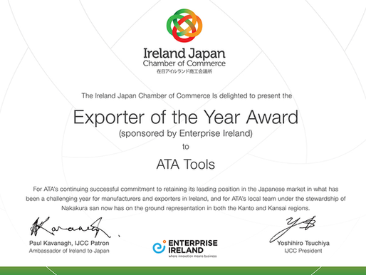 ATA Tools Awarded Exporter Of The Year